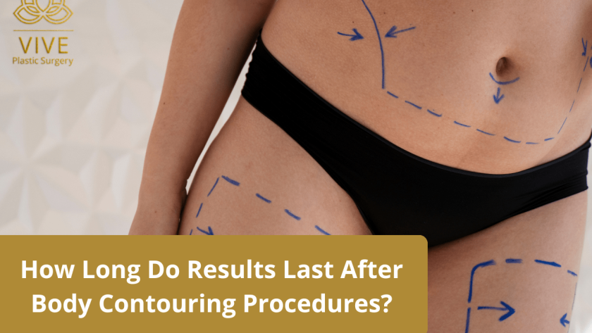 Close-up of body contouring surgical markings on a patient, emphasizing the lasting results of procedures at VIVE Plastic Surgery in Tijuana
