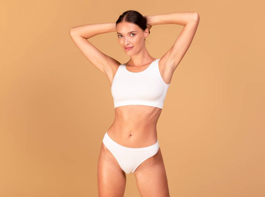 Slim female body after Mommy Makeover in Tijuana